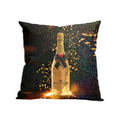 Glitter Square Throw Pillow